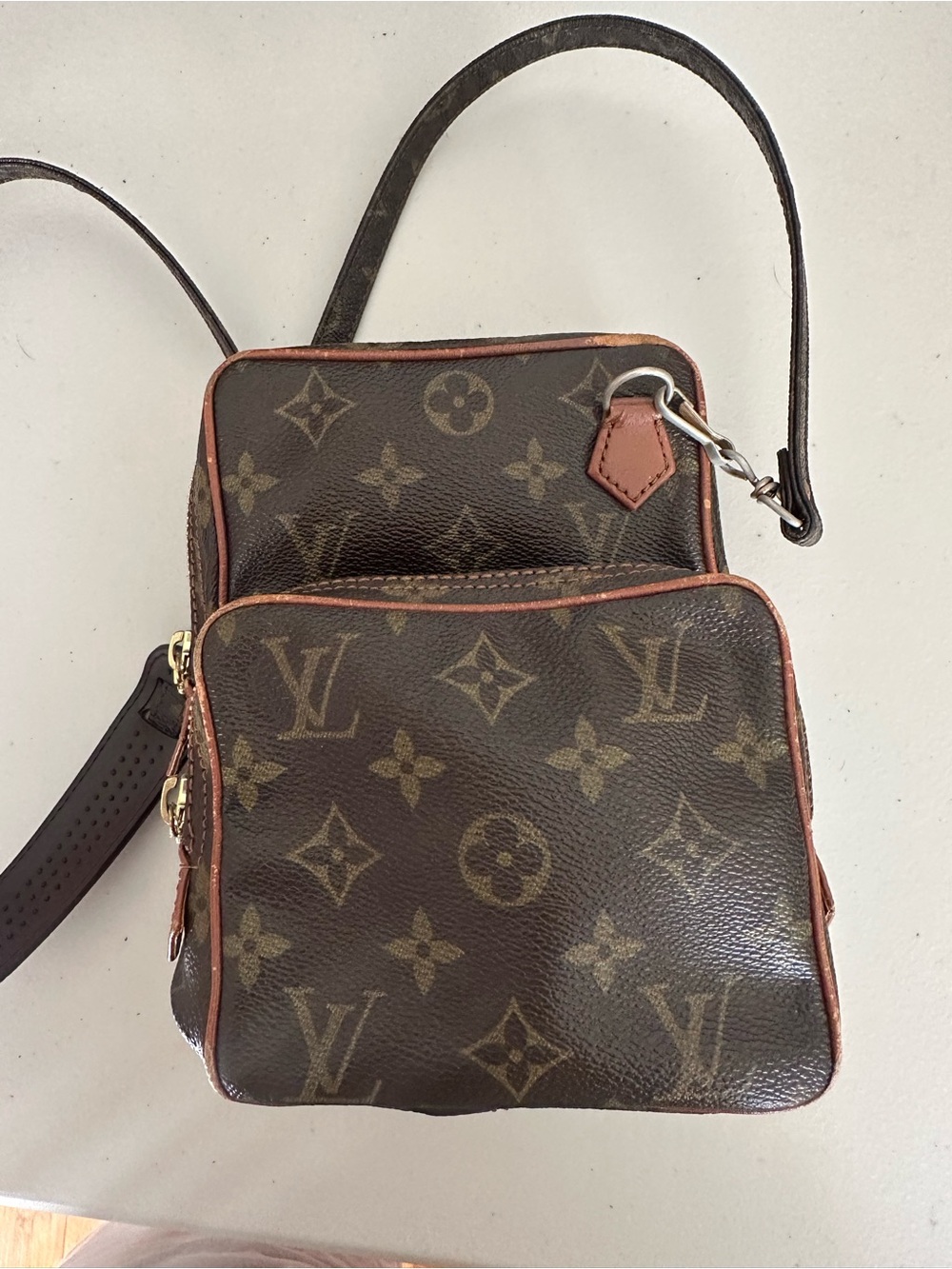 Louis Vuitton Brown Monogram Canvas Messenger Crossbody